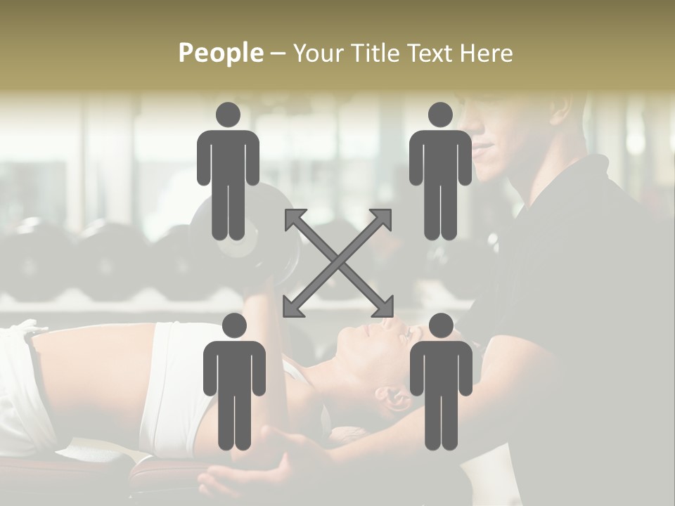 Recreation Workout Lift PowerPoint Template