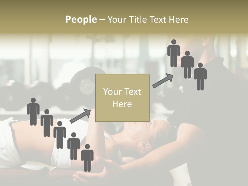 Recreation Workout Lift PowerPoint Template