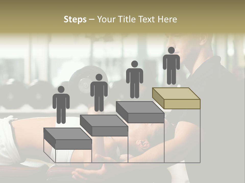 Recreation Workout Lift PowerPoint Template