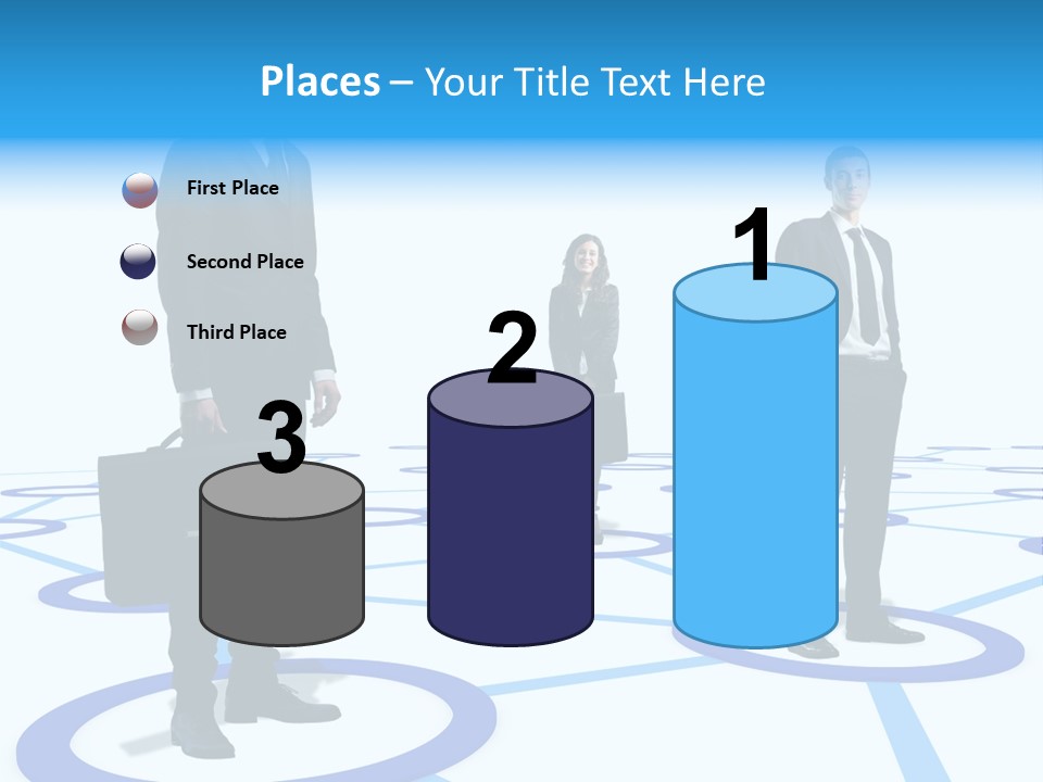 Man Business Marketing PowerPoint Template