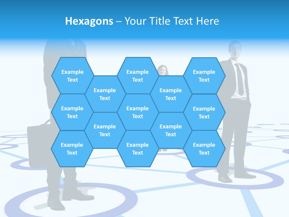 Man Business Marketing PowerPoint Template