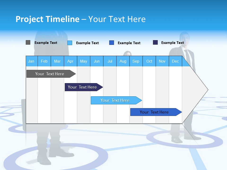 Man Business Marketing PowerPoint Template