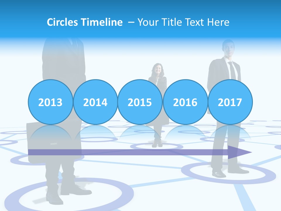 Man Business Marketing PowerPoint Template