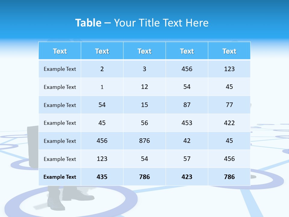 Man Business Marketing PowerPoint Template