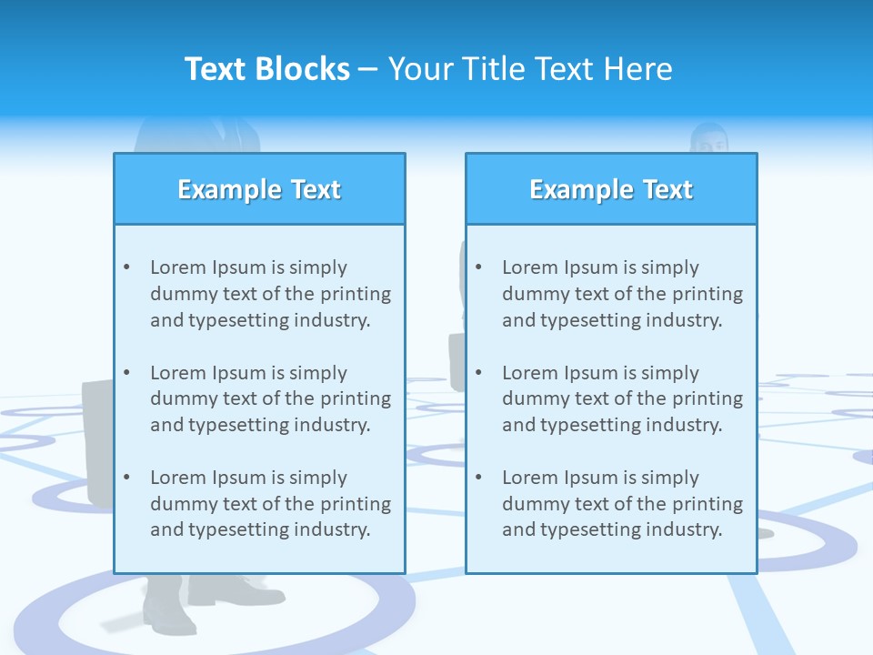 Man Business Marketing PowerPoint Template