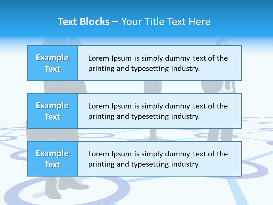 Man Business Marketing PowerPoint Template