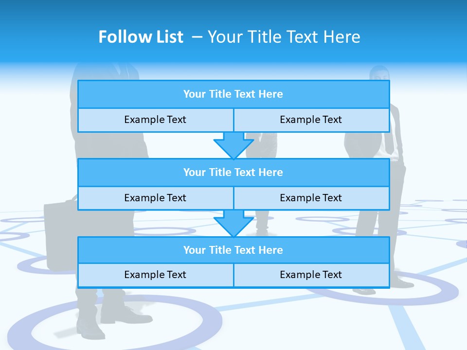 Man Business Marketing PowerPoint Template