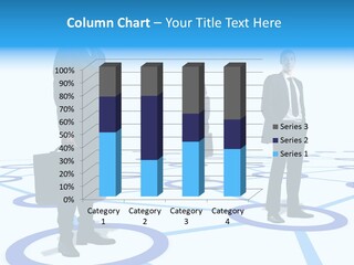 Man Business Marketing PowerPoint Template