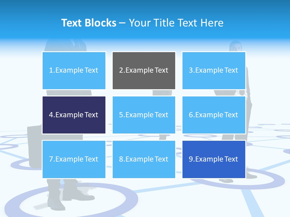 Man Business Marketing PowerPoint Template