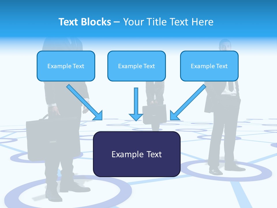 Man Business Marketing PowerPoint Template