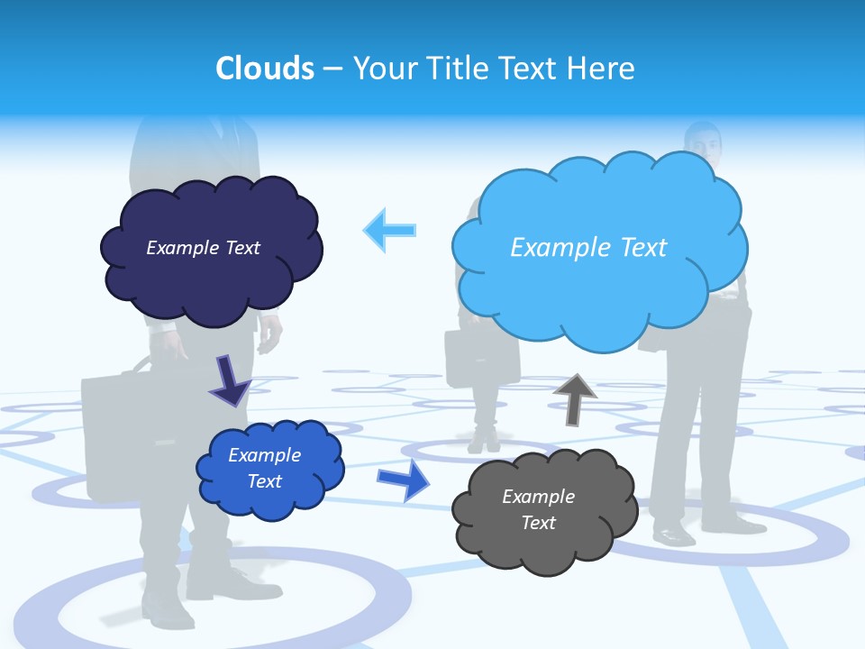 Man Business Marketing PowerPoint Template