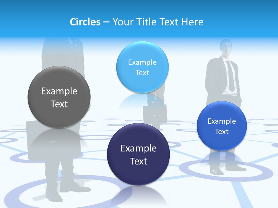 Man Business Marketing PowerPoint Template