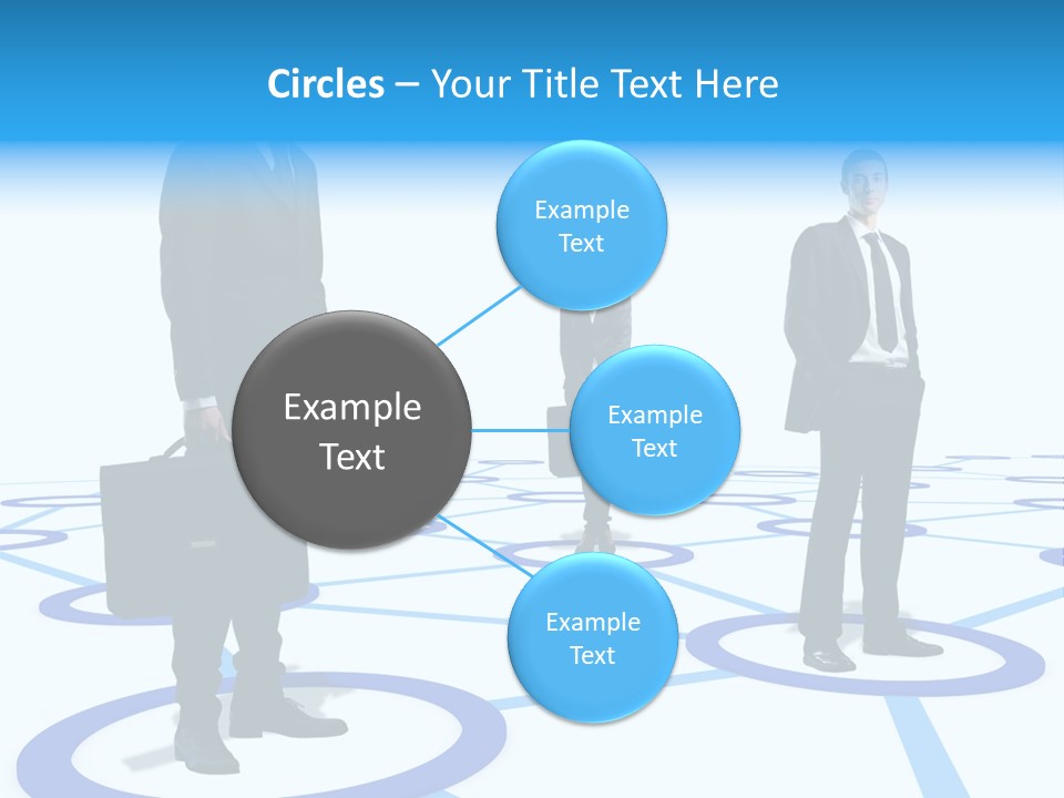 Man Business Marketing PowerPoint Template