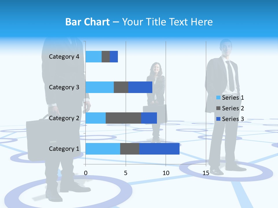 Man Business Marketing PowerPoint Template