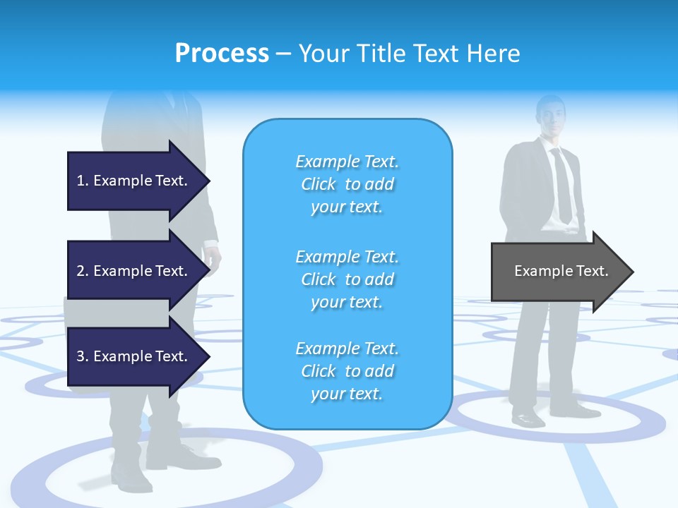 Man Business Marketing PowerPoint Template