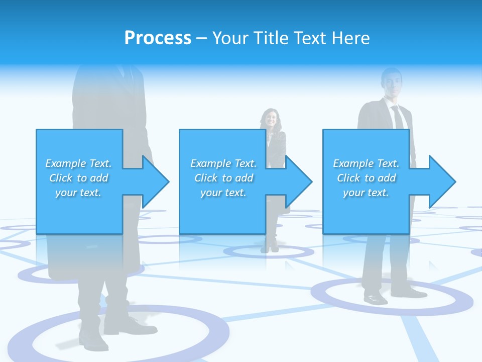 Man Business Marketing PowerPoint Template