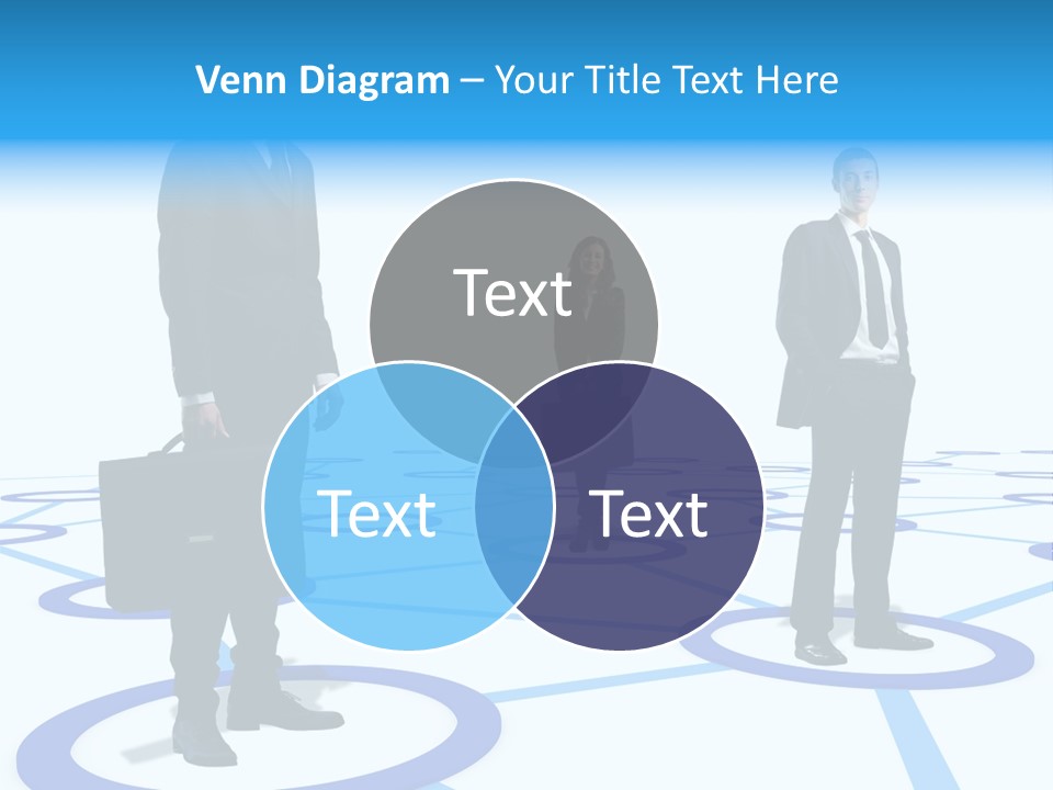 Man Business Marketing PowerPoint Template