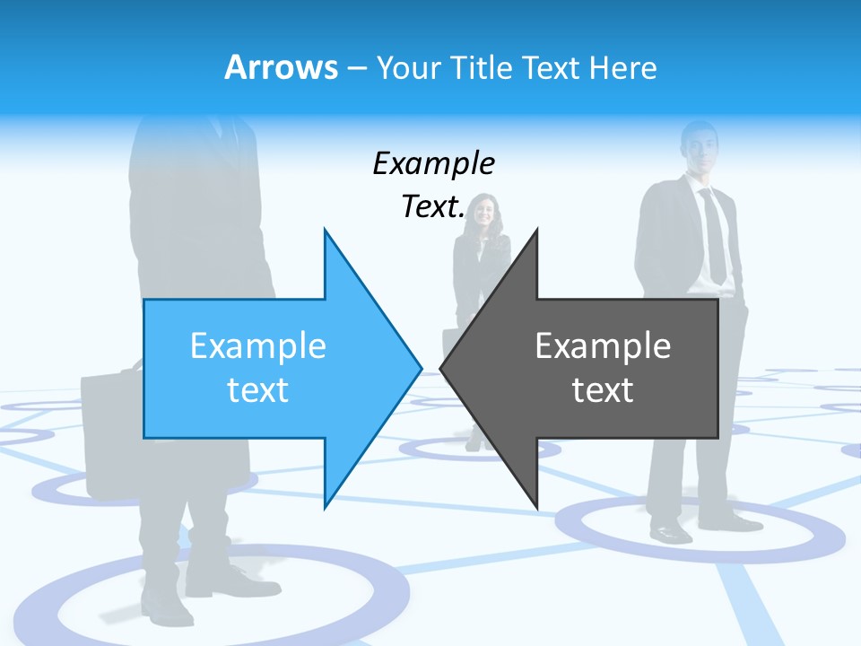 Man Business Marketing PowerPoint Template