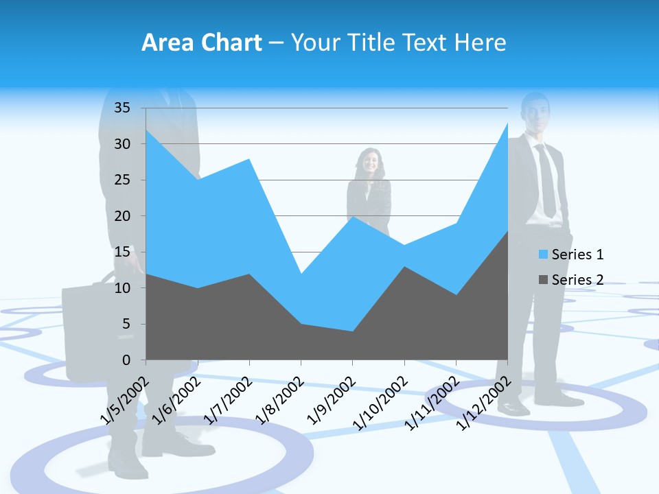 Man Business Marketing PowerPoint Template