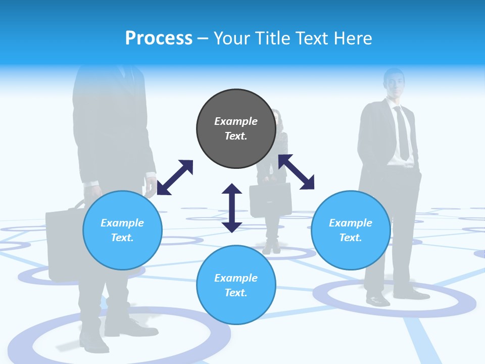 Man Business Marketing PowerPoint Template