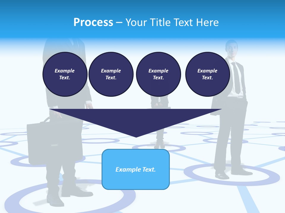 Man Business Marketing PowerPoint Template