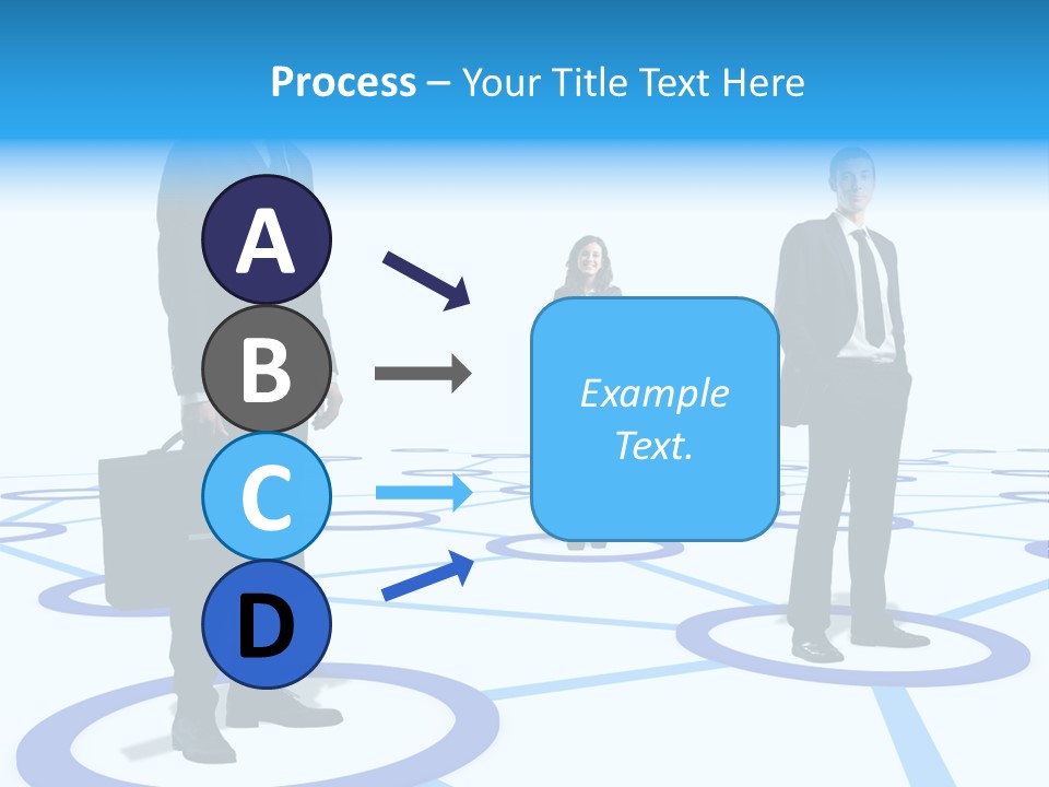 Man Business Marketing PowerPoint Template
