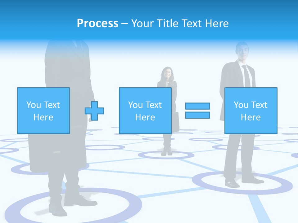 Man Business Marketing PowerPoint Template
