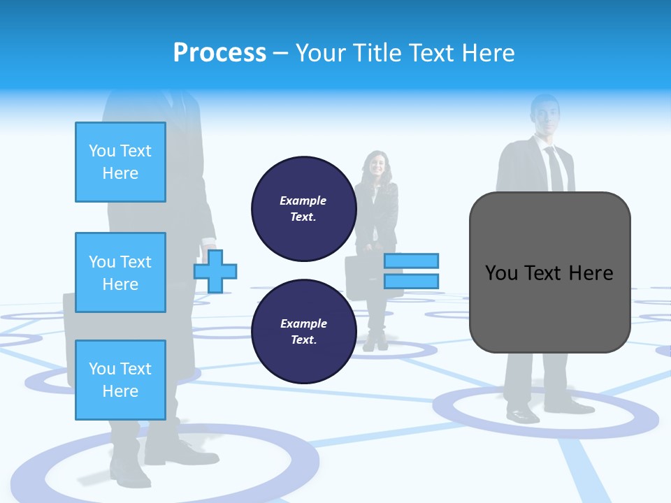 Man Business Marketing PowerPoint Template