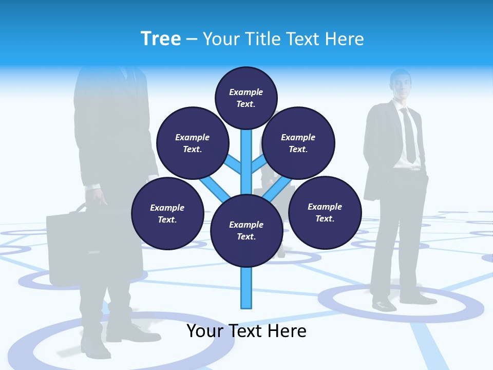 Man Business Marketing PowerPoint Template