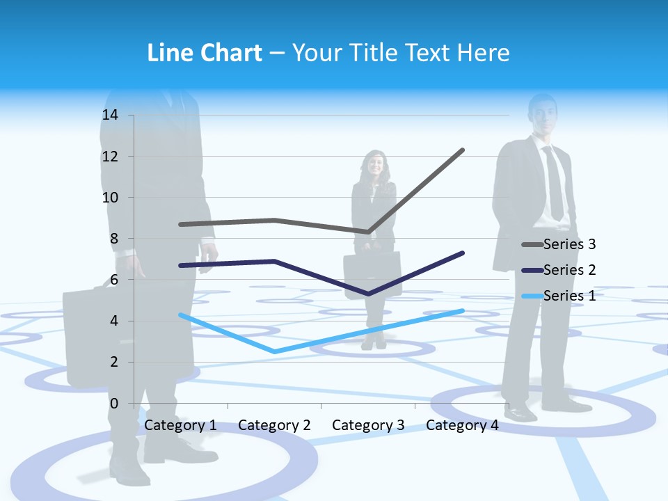 Man Business Marketing PowerPoint Template