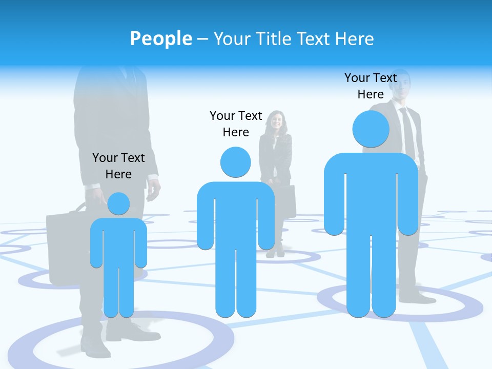 Man Business Marketing PowerPoint Template