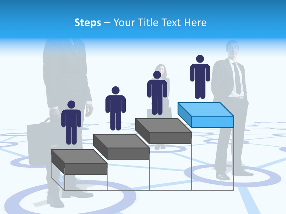 Man Business Marketing PowerPoint Template