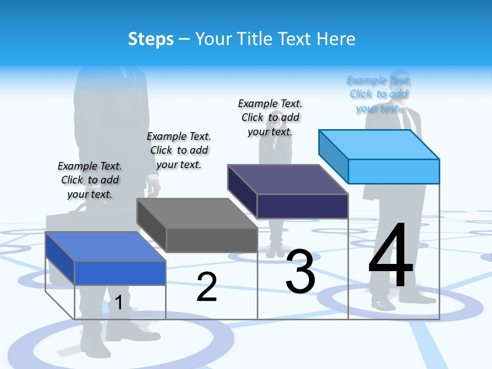 Man Business Marketing PowerPoint Template