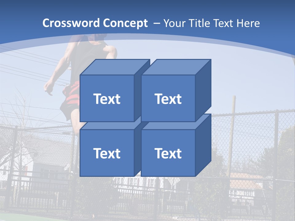Victory Basket Exercise PowerPoint Template