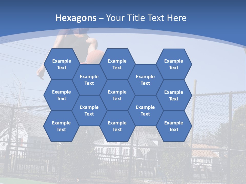 Victory Basket Exercise PowerPoint Template