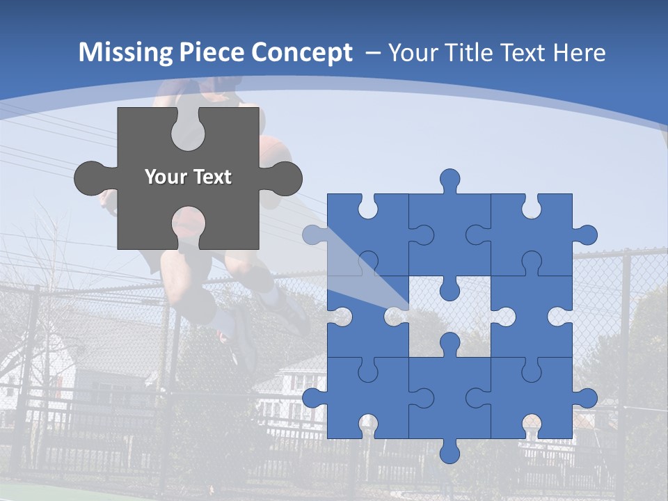 Victory Basket Exercise PowerPoint Template