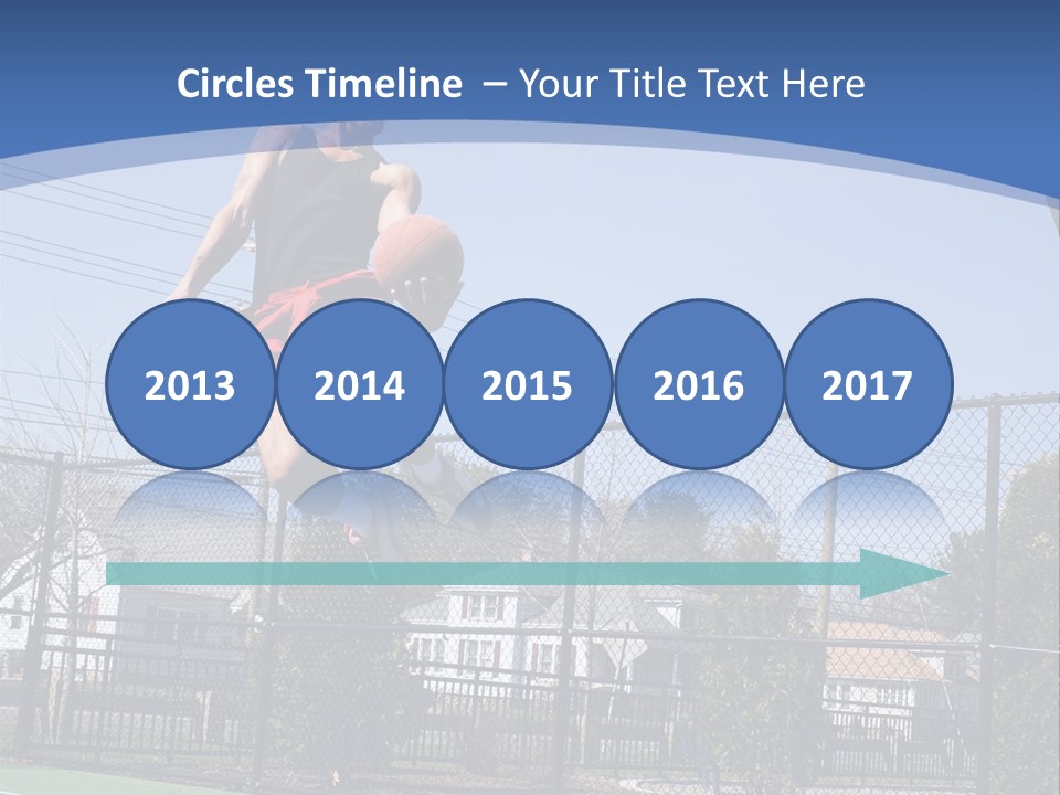 Victory Basket Exercise PowerPoint Template