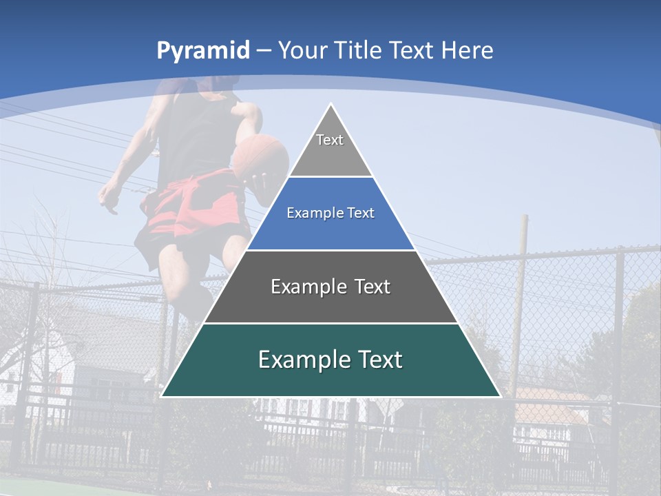 Victory Basket Exercise PowerPoint Template