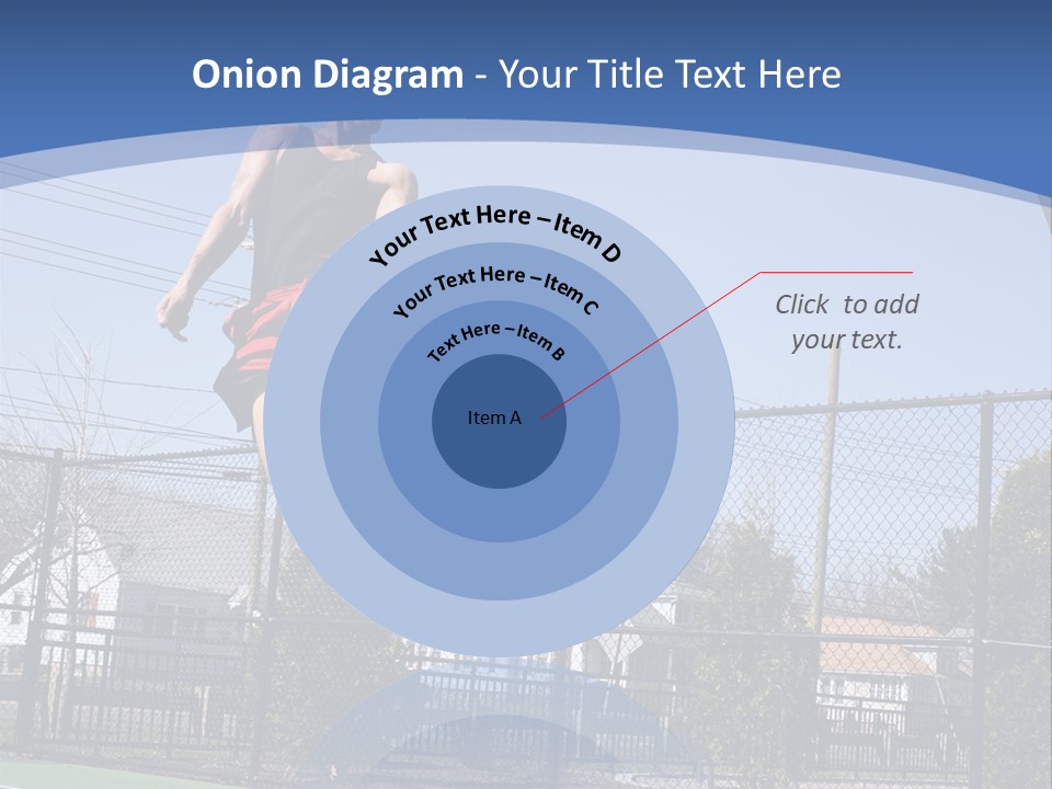 Victory Basket Exercise PowerPoint Template