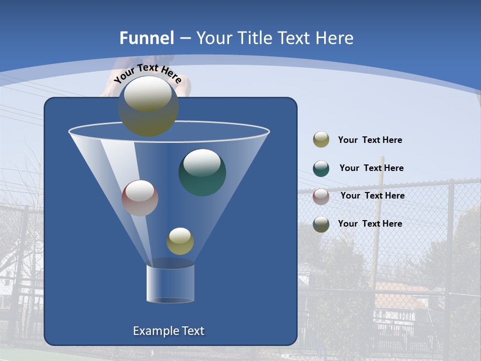 Victory Basket Exercise PowerPoint Template