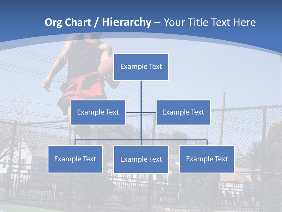 Victory Basket Exercise PowerPoint Template