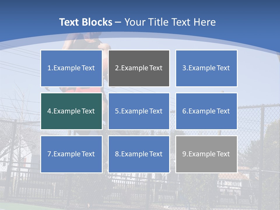Victory Basket Exercise PowerPoint Template