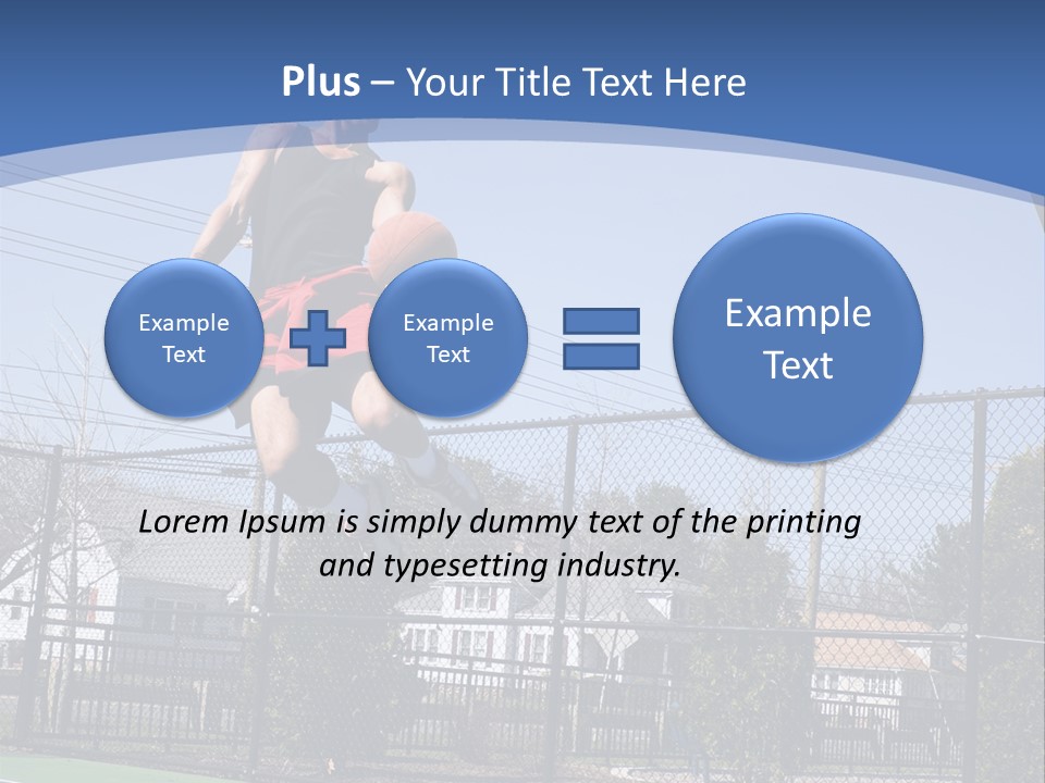 Victory Basket Exercise PowerPoint Template