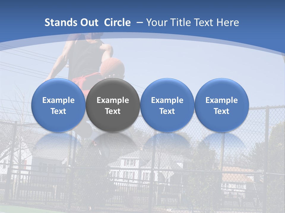 Victory Basket Exercise PowerPoint Template