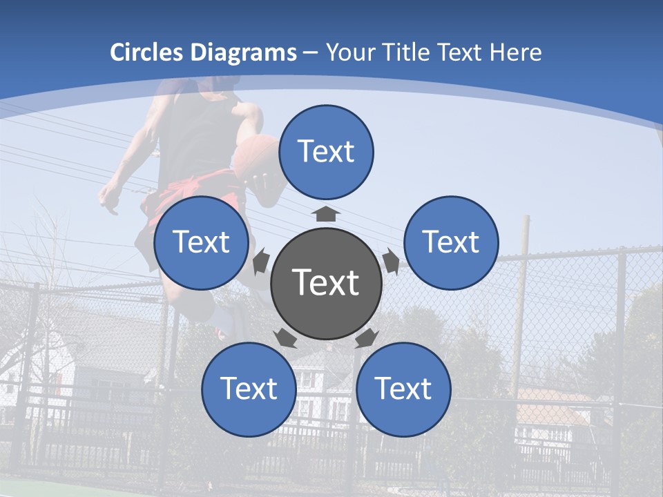 Victory Basket Exercise PowerPoint Template