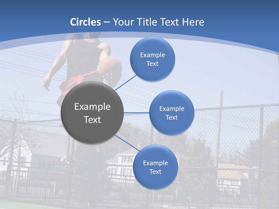 Victory Basket Exercise PowerPoint Template