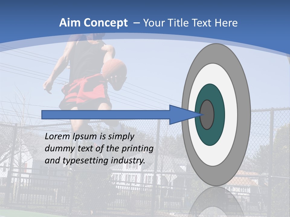 Victory Basket Exercise PowerPoint Template