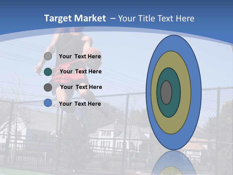 Victory Basket Exercise PowerPoint Template