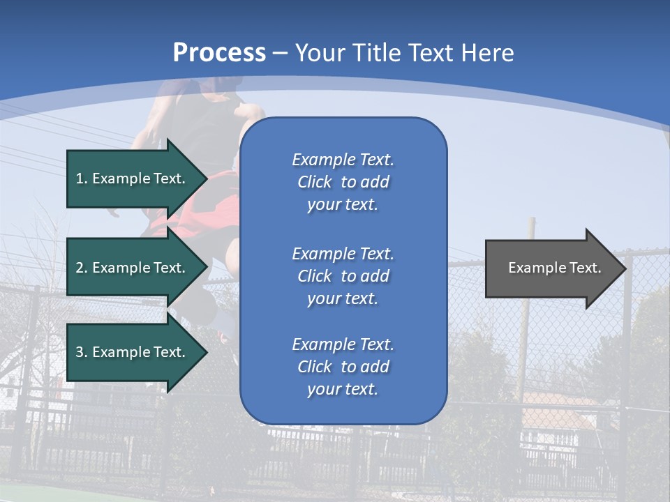 Victory Basket Exercise PowerPoint Template