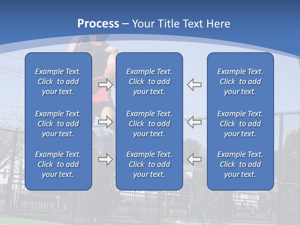 Victory Basket Exercise PowerPoint Template